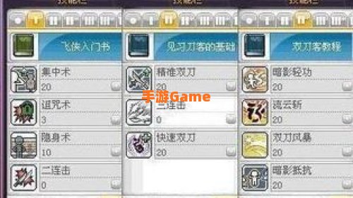 暗影双刀技能：揭秘刺客职业的致命魅力